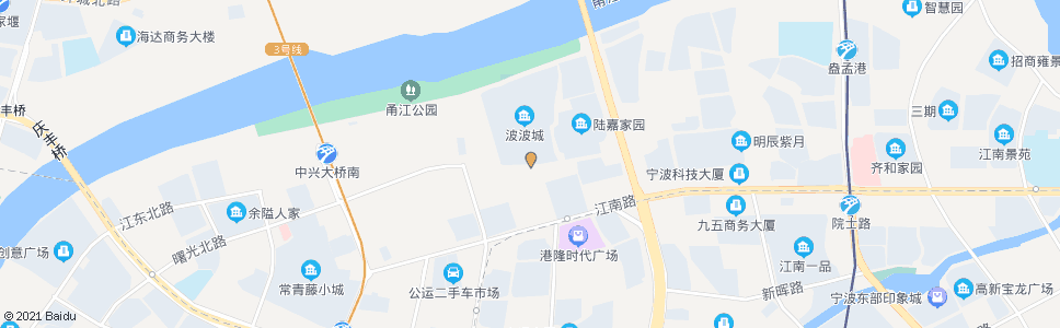 宁波曙光北路沧海北路口_公交站地图_宁波公交_妙搜公交查询2024