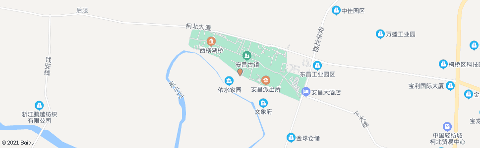 绍兴安昌综合市场_公交站地图_绍兴公交_妙搜公交查询2024