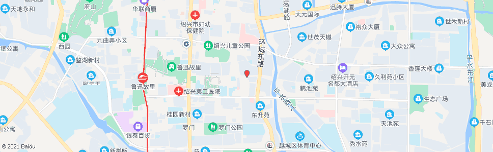 绍兴花园新村_公交站地图_绍兴公交_妙搜公交查询2024