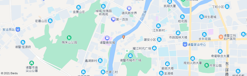 绍兴诸暨大酒店_公交站地图_绍兴公交_妙搜公交查询2024