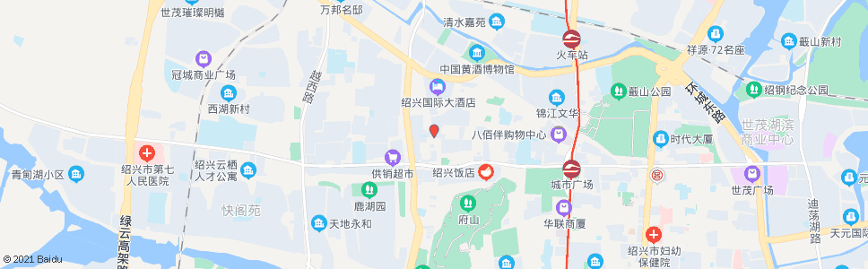 绍兴北海新村_公交站地图_绍兴公交_妙搜公交查询2024