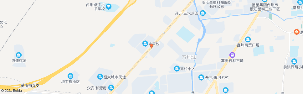 台州中心大道洪兆路口_公交站地图_台州公交_妙搜公交查询2025