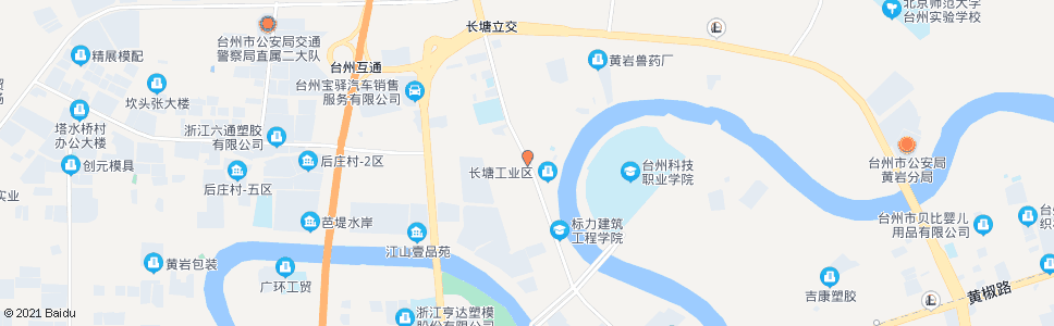 台州长塘菜市场_公交站地图_台州公交_妙搜公交查询2024