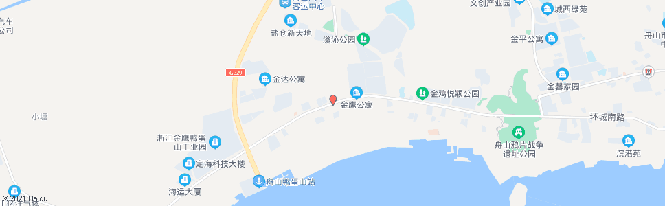 舟山海富村_公交站地图_舟山公交_妙搜公交查询2024